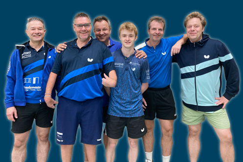 Bilder der Spieler der 2. Mannschaft des TTV