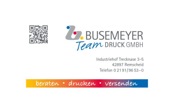 Adressedaten der Firma Busemeyer
