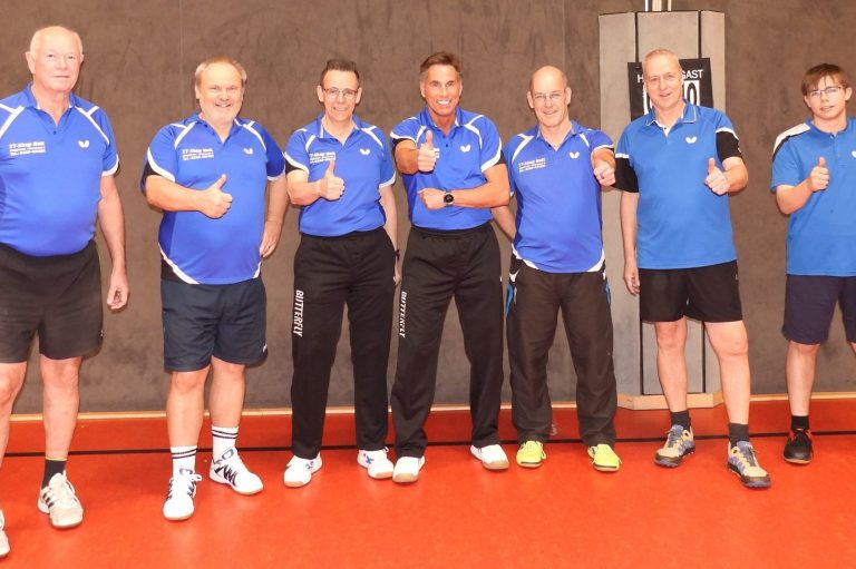 Spieler der 4. Mannschaft des TTV Ronsdorf