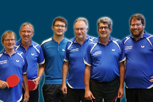 Spieler der 5. Mannschaft des TTV Ronsdorf